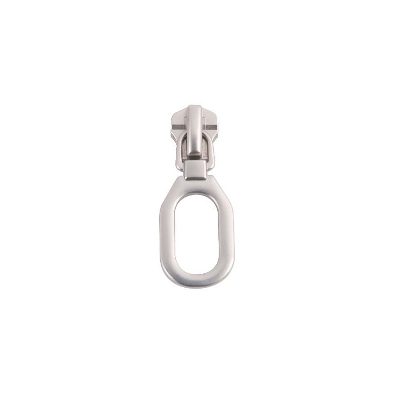 FY1044 5# metal mat gümüş kaydırıcı