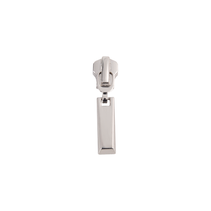 FY3250 5# metal parlak siyah nikel mat kaydırıcı