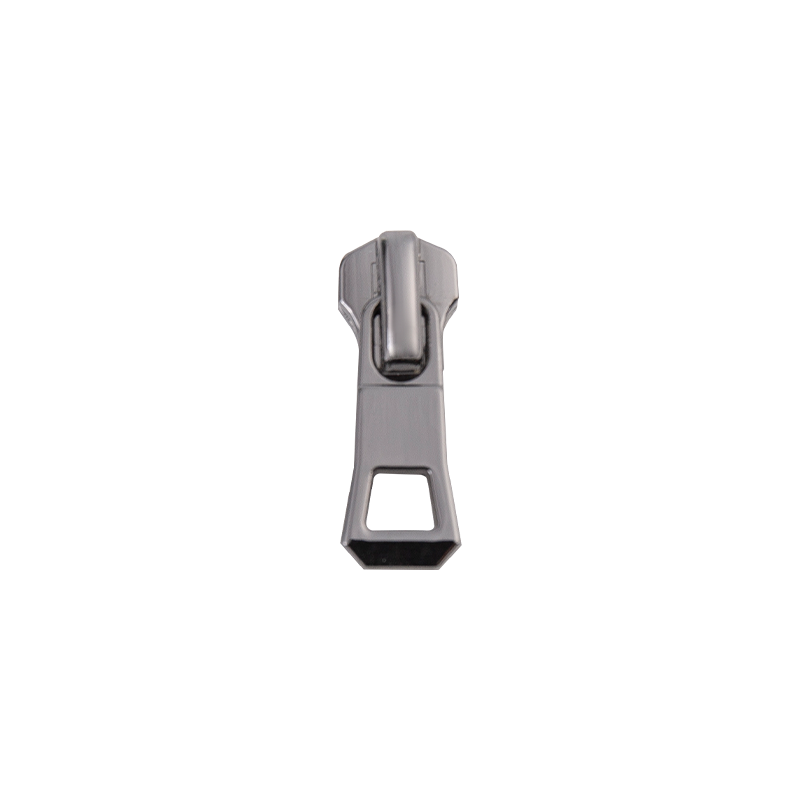 FY3607 5# metal parlak siyah nikel kaydırıcı