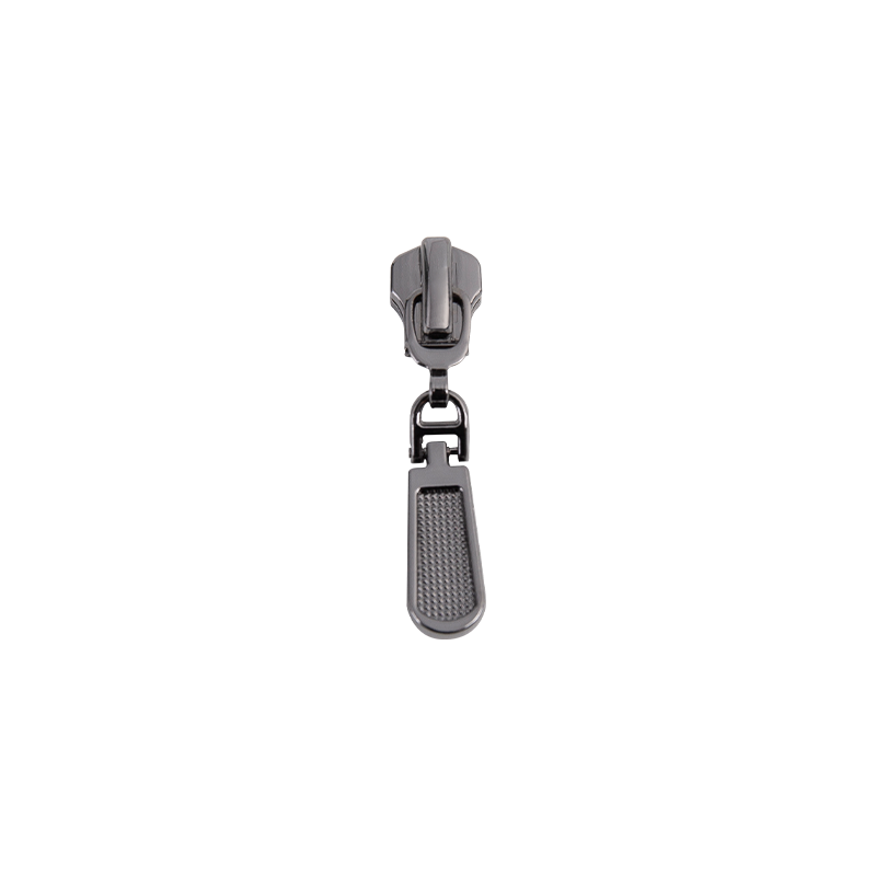 FY3617 5# metal parlak siyah nikel kaydırıcı