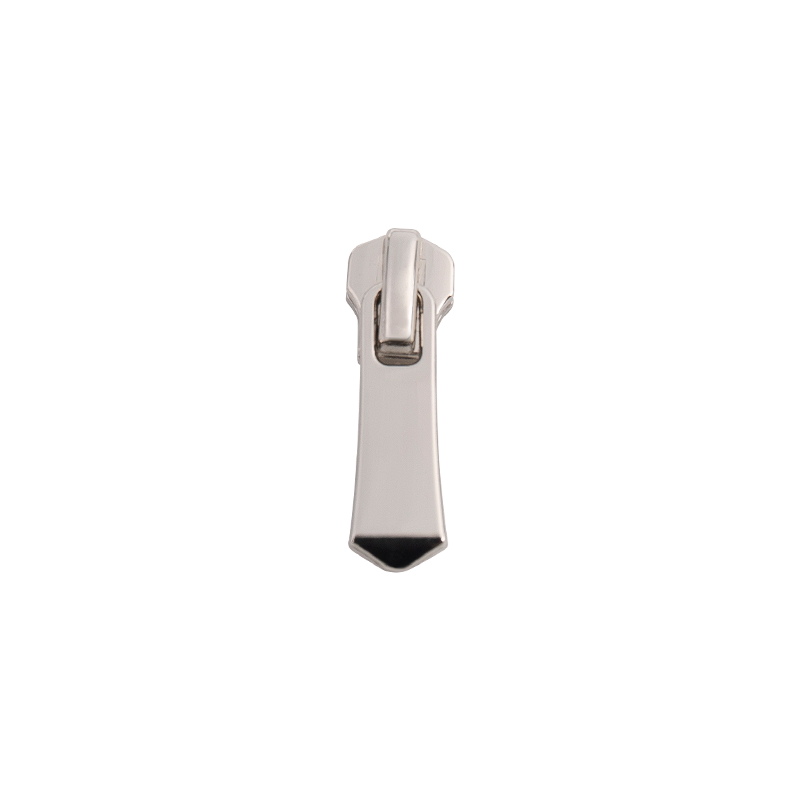 FY3703 5# metal parlak siyah nikel mat kaydırıcı