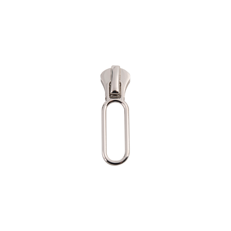 FY3684 8# metal parlak siyah nikel mat kaydırıcı